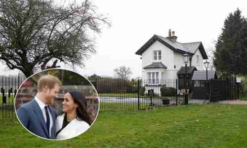 إغلاق منزل الأمير هاري وميغان في بريطانيا