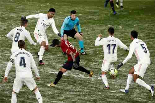 التعادل السلبي يحسم مواجهة ريال مدريد ضد أوساسونا