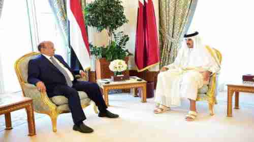 صحيفة إماراتية: الرئيس هادي يطير إلى قطر لتطبيع العلاقات مع الدوحة
