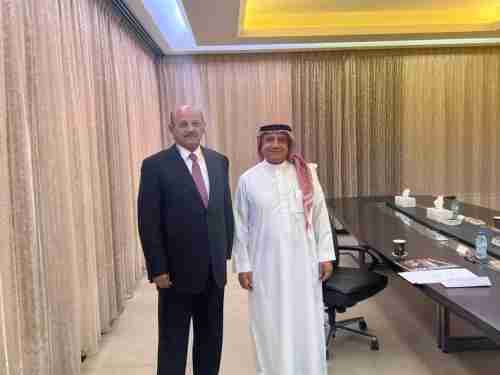 محافظ البنك المركزي اليمني يتلقي رئيس صندوق النقد العربي