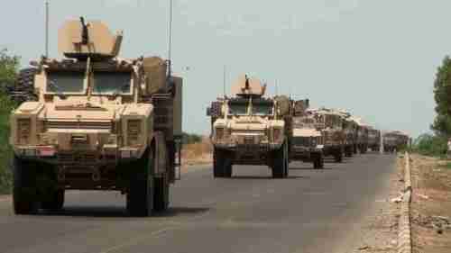 قوات عسكرية ضخمة تتحرك من مدينة شقرة باتجاه شبوة ومأرب 