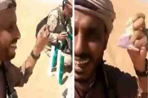 “شيء لا يدخل العقل .. شاهد.. ماذا عثرت فرقة لواء “العمالقة” في اليمن بعد الهجوم على مواقع للحوثيين!