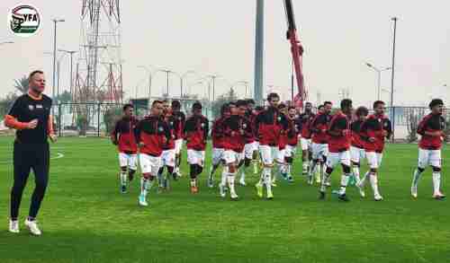 بالصور: هكذا يستعد منتخب اليمن لمواجهة السعودية في خليجي البصرة 