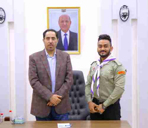 الوزير البكري يحثّ عضو المستشارين الشباب على المشاركة الإيجابية في دورة المكتب الكشفي العالمي