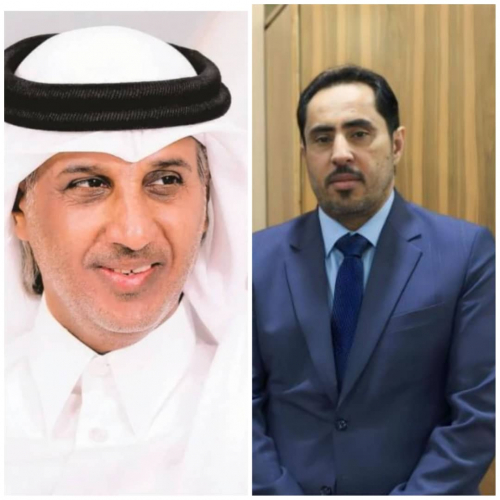 الوزير البكري يهنىء الشيخ حمد بن خليفة بمناسبة تعيينه  وزيرًا للرياضة في قطر