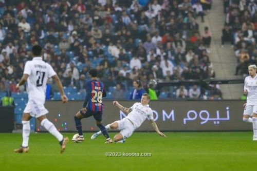 أفضلية معنوية لريال مدريد على برشلونة قبل السوبر