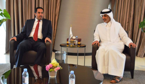 الوزير البكري يصل الدوحة لحضور افتتاح كأس آسيا 