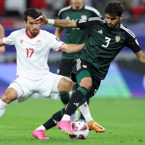 خروج صادم للإمارات من كأس آسيا على يد طاجيكستان