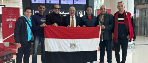 بعثة منتخب مصر للدارتس  تصل إلى البحرين للمشاركة في كأس العرب 