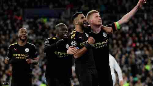 مانشستر سيتي يقهر ريال مدريد في عقر داره