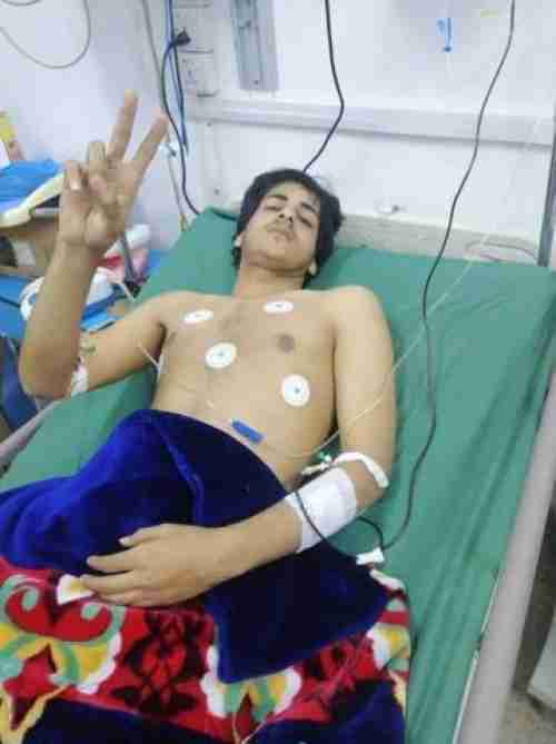 إصابة نجل ”العرادة” سفير اليمن لدى نواكشوط في معارك صرواح (صورة)