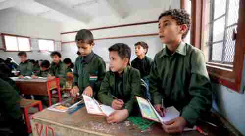 الحوثيون يزورون حديثاً عن النبي في منهج الصف التاسع  (صورة)