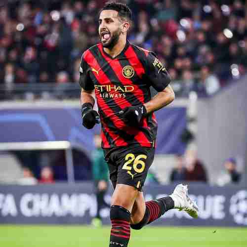 محرز ينافس فينيسيوس على جائزة الأفضل بدوري الأبطال