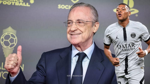 بيريز يكشف سر مبابي لنجوم ريال مدريد