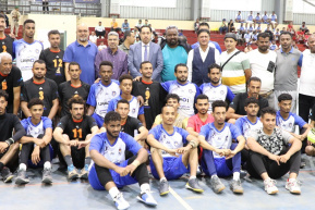 وزير الشباب والرياضة يحضر افتتاح بطولة اندية الدرجة الاولى لكرة اليد 