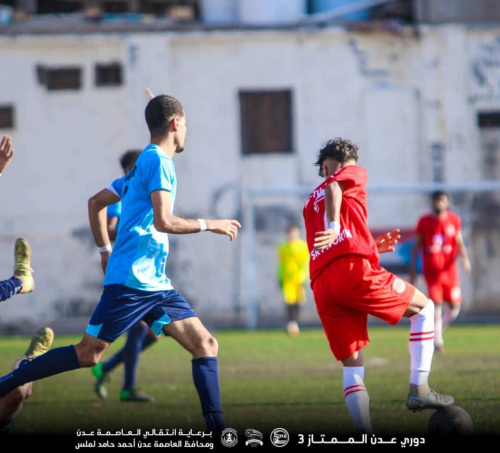 التلال ينهي ذهاب دوري عدن الممتاز بالفوز على الميناء