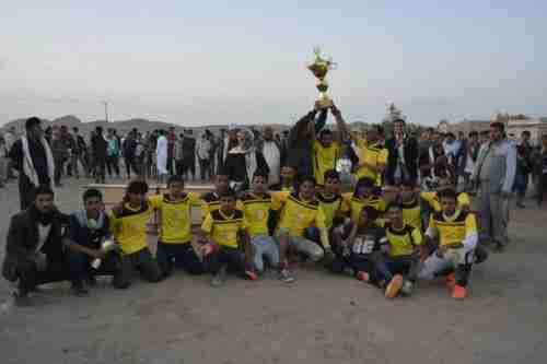 فريق الإتفاق بطلا لبطولة  العقلةلكره القدم مديرية الصومعة في البيضاء 