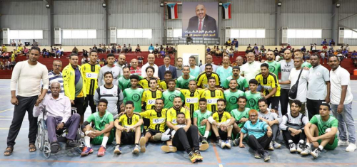 وزير الشباب والرياضة يبارك نجاح دوري الدرجة الأولى لكرة اليد