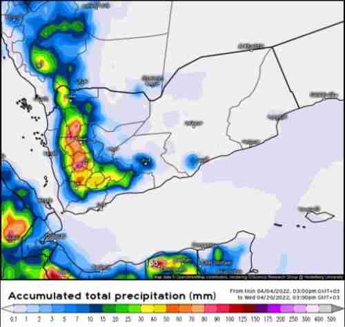 عياش: اليمن على موعد مع الأمطار خلال الأسبوعين القادمين 