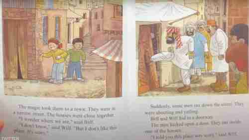 سحب كتاب للأطفال مثير للجدل يحتوي على رسومات مسيئة للمسلمين في هذة الدولة - صور