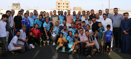 وزارة الشباب والرياضة تتوج ببطولة كأس عدن للشركات والمؤسسات في نسختها الـ (18)