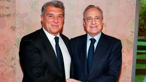 غداء بيريز ولابورتا.. أزمتان توتران الأجواء قبل الكلاسيكو