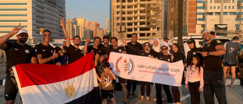 بعثة مصر  تفوز بذهبية بطولة الشرق الأوسط  لقوارب التنين في الشارقة 
