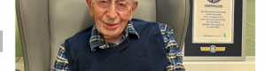 عمره 111سنة.. اكبر رجل في العالم على قيد الحياة "أنه مجرد حظ ".. 