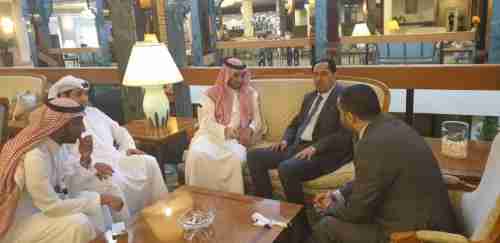 الوزير نايف البكري يبحث التعاون الرياضي مع السعودية
