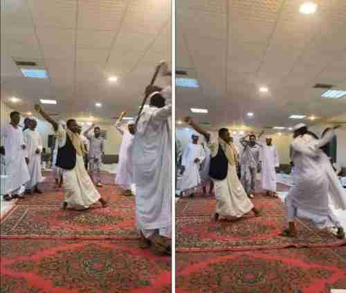 شاهد.. جلد عريس سوداني في حفل زفافه ليثبت شدة تحمله