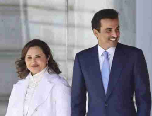 شاهد  الصور..  اهتمام واسع بالظهور الرسمي الأول لزوجة أمير قطر الشيخة جواهر