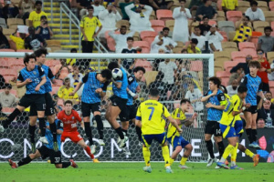 شاهد.. ردة فعل كريستيانو رونالدو عقب فشل النصر في التأهل لنهائي دوري أبطال آسيا