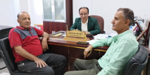تعز.. فؤاد فاضل بتعز يلتقي رئيس فرع اتحاد البلياردو والسنوكر بالمحافظة
