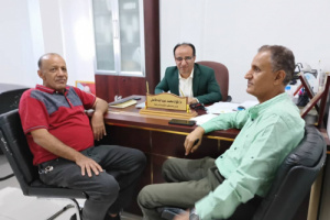 تعز.. فؤاد فاضل بتعز يلتقي رئيس فرع اتحاد البلياردو والسنوكر بالمحافظة