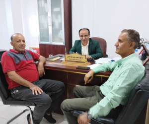 تعز.. فؤاد فاضل بتعز يلتقي رئيس فرع اتحاد البلياردو والسنوكر بالمحافظة