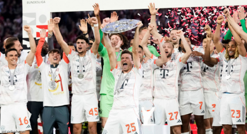  بايرن ميونيخ يحتفل بلقب الدوري للمرة الـ 34 ويودع نجمه المخضرم توماس مولر