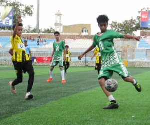 الصقر يهزم الرشيد في بطولة البراعم لأندية تعز