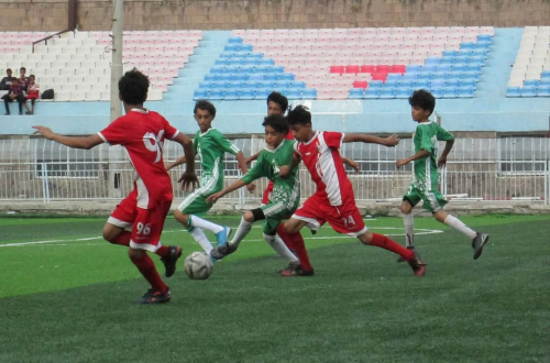 الأهلي يعزز موقعه في صدارة دوري البراعم لأندية تعز