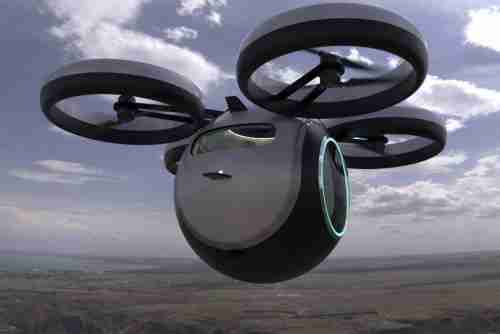 فقاعة فاخرة تستطيع أن تبحر وتطير في تطور رهيب