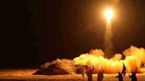مليشيا الحوثي تفشل في اطلاق صاروخ باليستي جديد