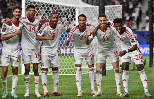   جدول مباريات وترتيب مجموعة منتخب الإمارات في تصفيات كأس العالم 2026