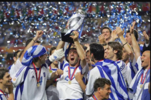 معجزة تتوج اليونان بلقب يورو 2004