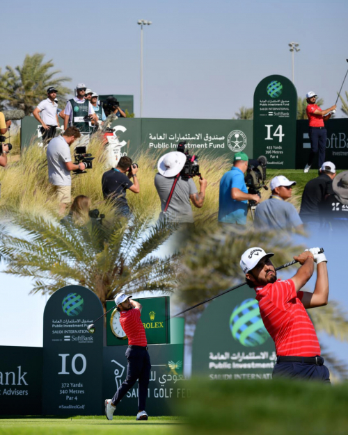   بطولة السعودية الدولية للجولف المقدمة من صندوق الاستثمارات العامة برعاية سوفت بنك للاستشارات الاستثمارية لأول مرة في الرياض 
