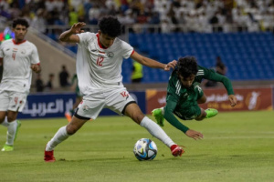 منتخب الشباب يتعادل مع نظيره السعودي في الجولة الأولى لغرب آسيا