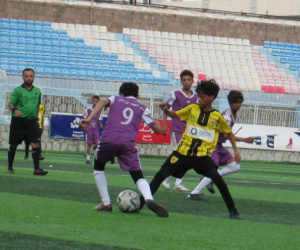 الصقر يعتلي صدارة دوري البراعم بالعلامة الكاملة