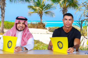  نادي النصر يجديد عقد الأسطورة البرتغالية كريستيانو رونالدو