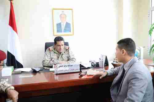 حكومة شباب واطفال اليمن تلتقي  رئيس هيئة الاركان العامه 