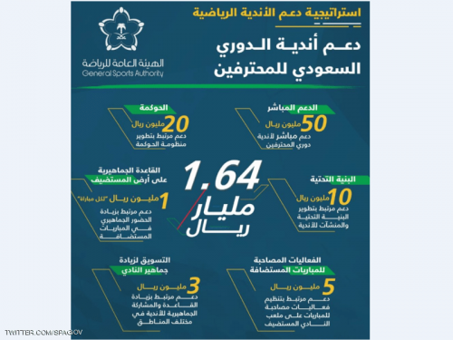 السعودية تعلن عن استراتيجية طموحة لدعم الأندية الرياضية