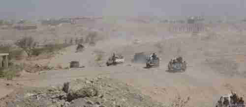 اخر مستجدات المعارك شمال محافظ الضالع .. الطيران يتدخل لتعزيز تقدم القوات 