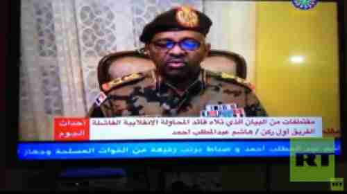 انقلاب على الانقلاب.. التلفزيون السوداني يبث مقطع من البيان رقم واحد (فيديو)
